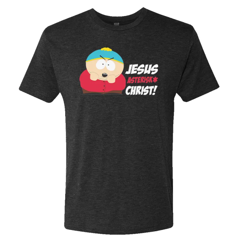 South Park Cartman Jesus Christ Men's Tri-Blend T-Shirt sold by MTV