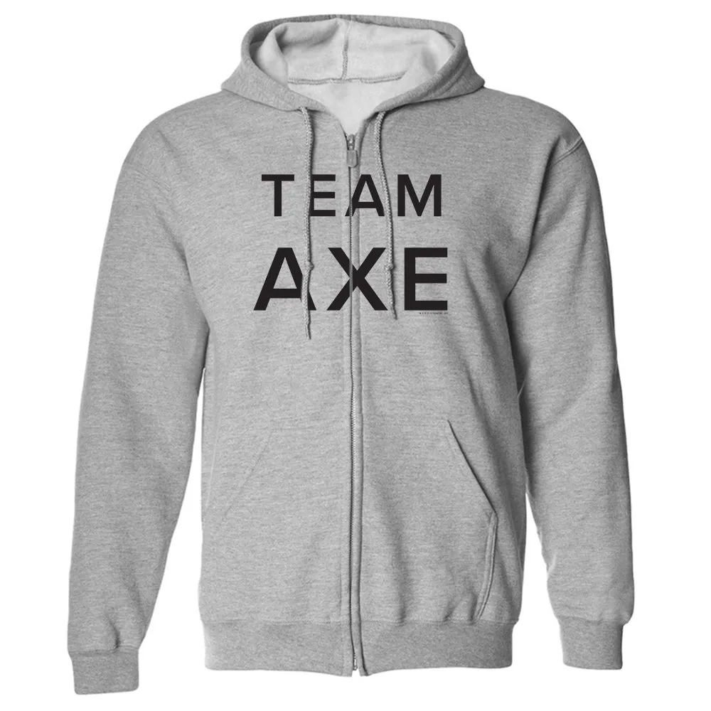 Billions Team Axe Fleece Zip-Up Hooded Sweatshirt sold by MTV product image thumbnail 2