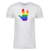 Star Trek Pride Vulcan Salute Adult Short Sleeve T-Shirt sold by MTV