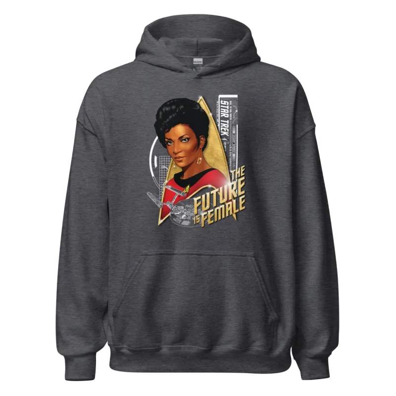 Star Trek: The Original Series Uhura The Future is Female Hooded Sweatshirt sold by MTV