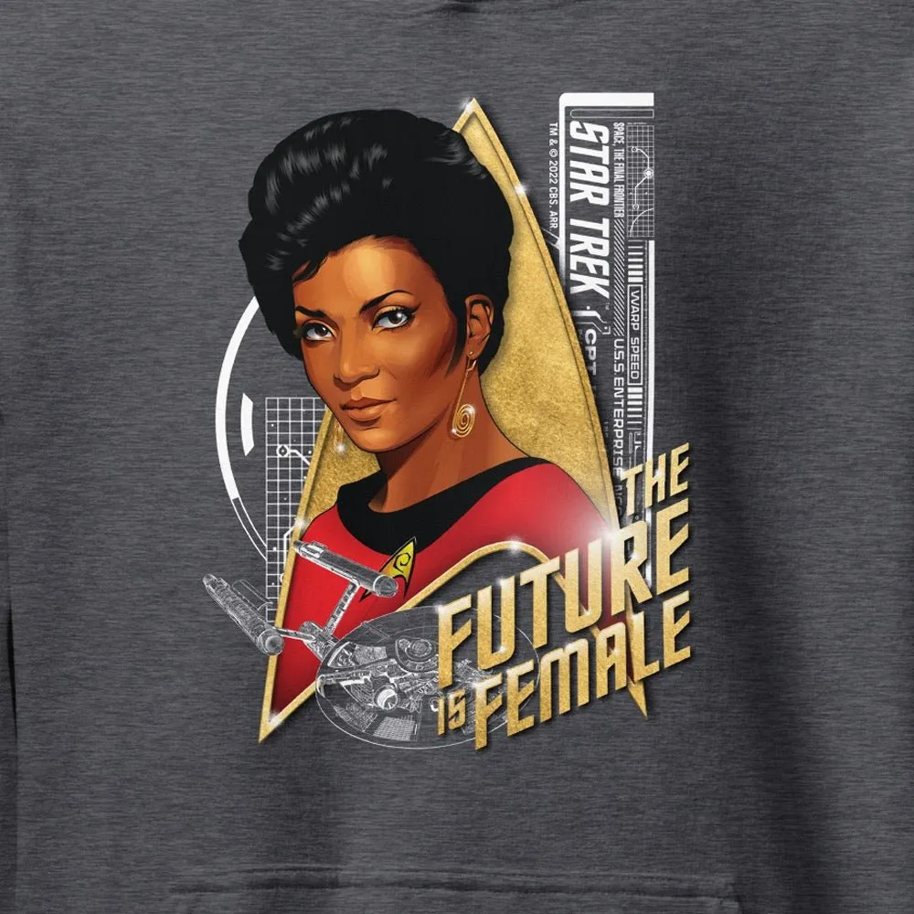 Star Trek: The Original Series Uhura The Future is Female Hooded Sweatshirt sold by MTV product image thumbnail 2