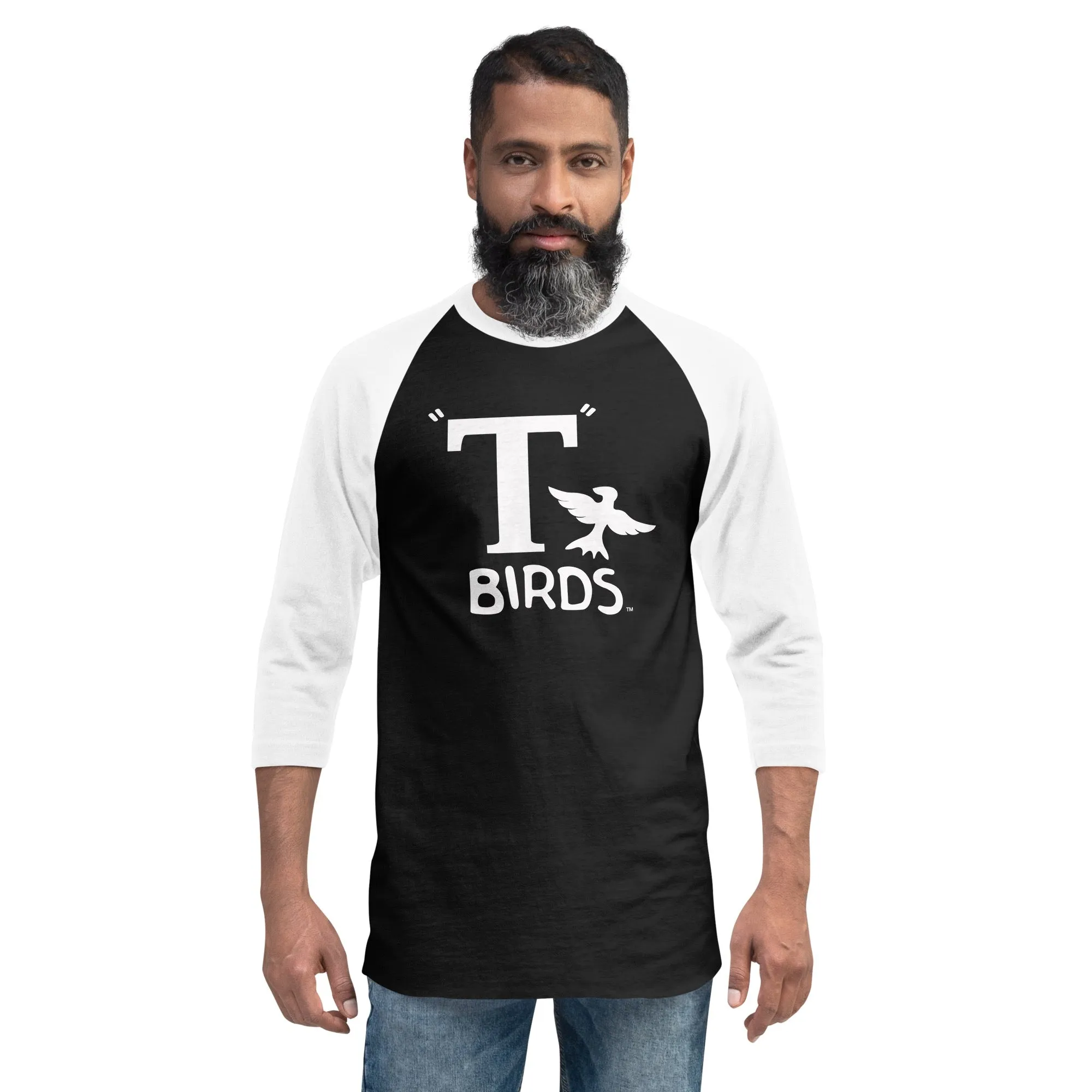 Grease T-Birds Unisex 3/4 Sleeve Raglan Shirt sold by MTV product image thumbnail 3