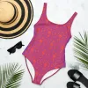 SpongeBob SquarePants Jellyfish Fields Women's All-Over Print One-Piece Swimsuit sold by MTV
