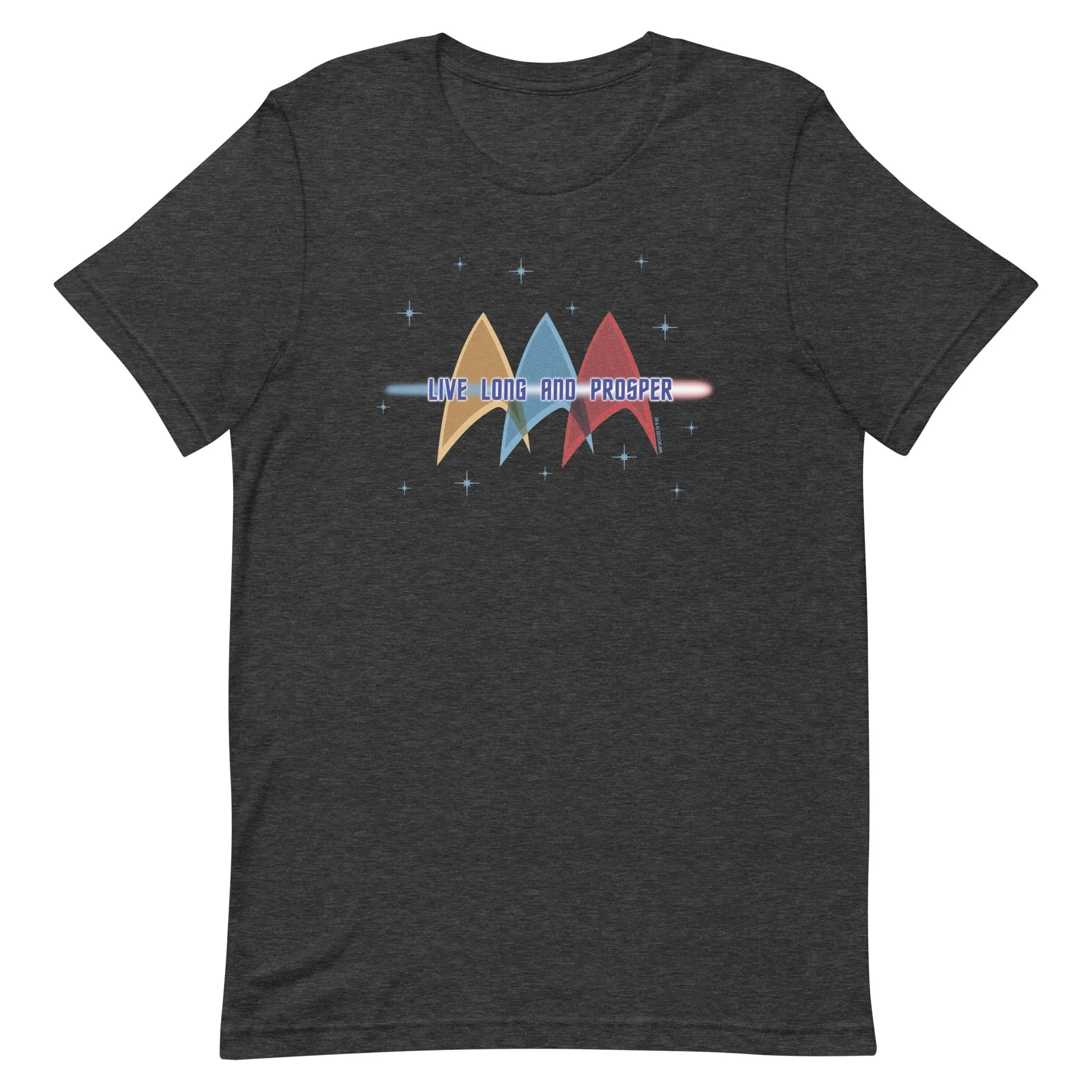 Star Trek: The Original Series Live Long & Prosper Deltas Adult Short Sleeve T-Shirt sold by MTV product image thumbnail 4