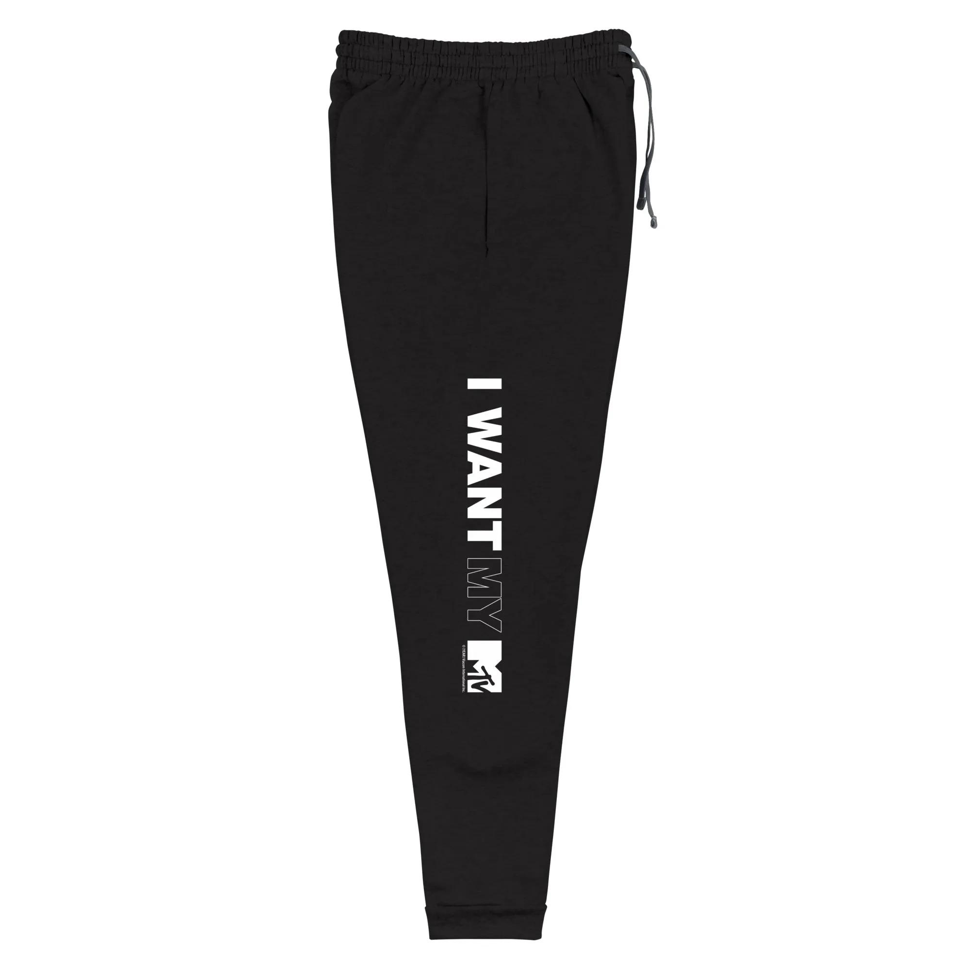 MTV Gear I Want My Adult Fleece Joggers sold by MTV product image thumbnail 5