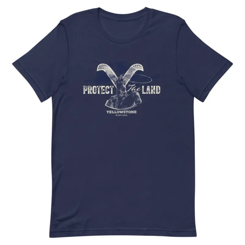 Yellowstone Protect The Land Unisex T-Shirt sold by MTV