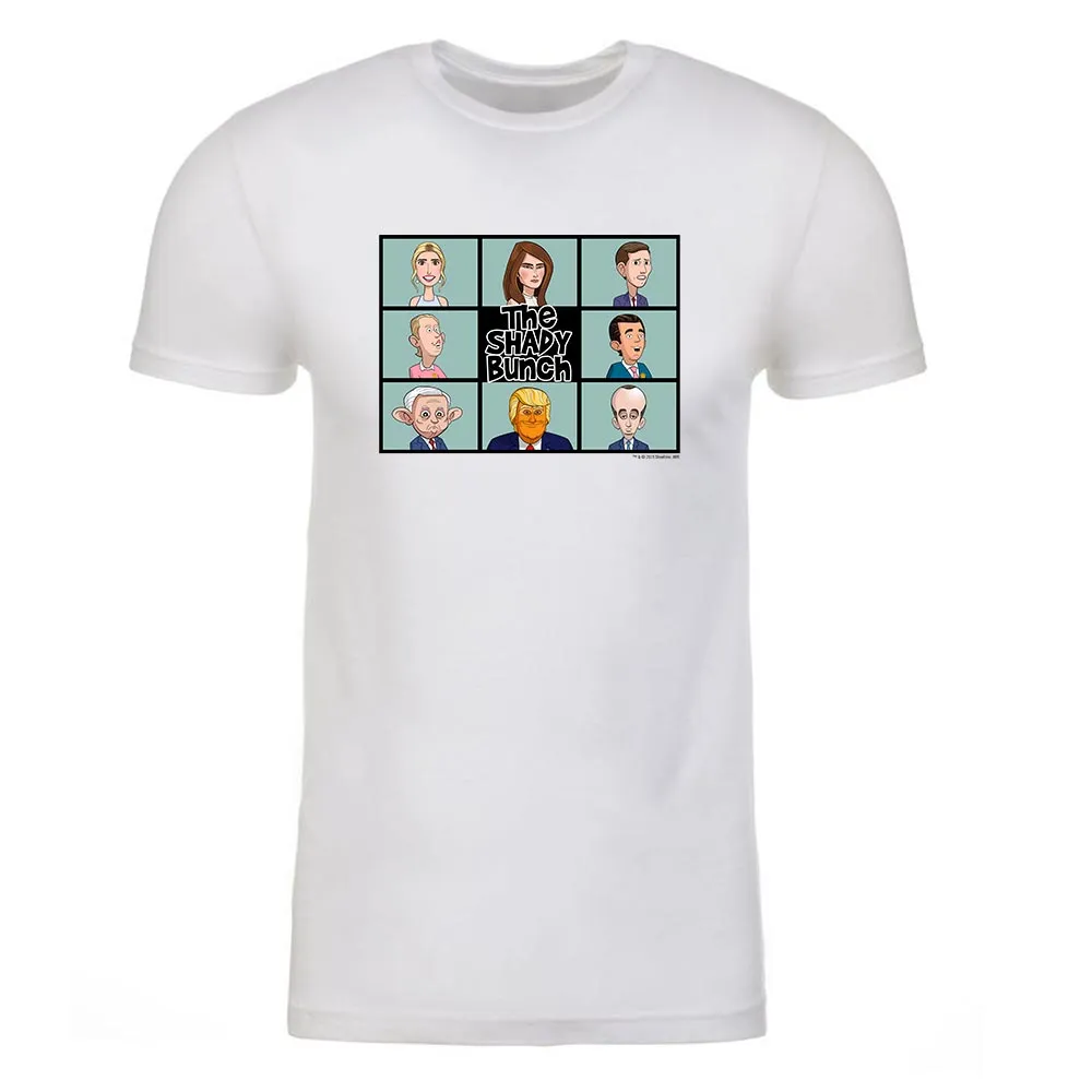 Our Cartoon President Shady Bunch Adult Short Sleeve T-Shirt sold by MTV product image thumbnail 3