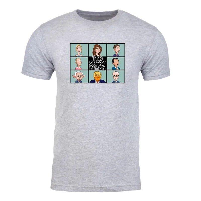 Our Cartoon President Shady Bunch Adult Short Sleeve T-Shirt sold by MTV