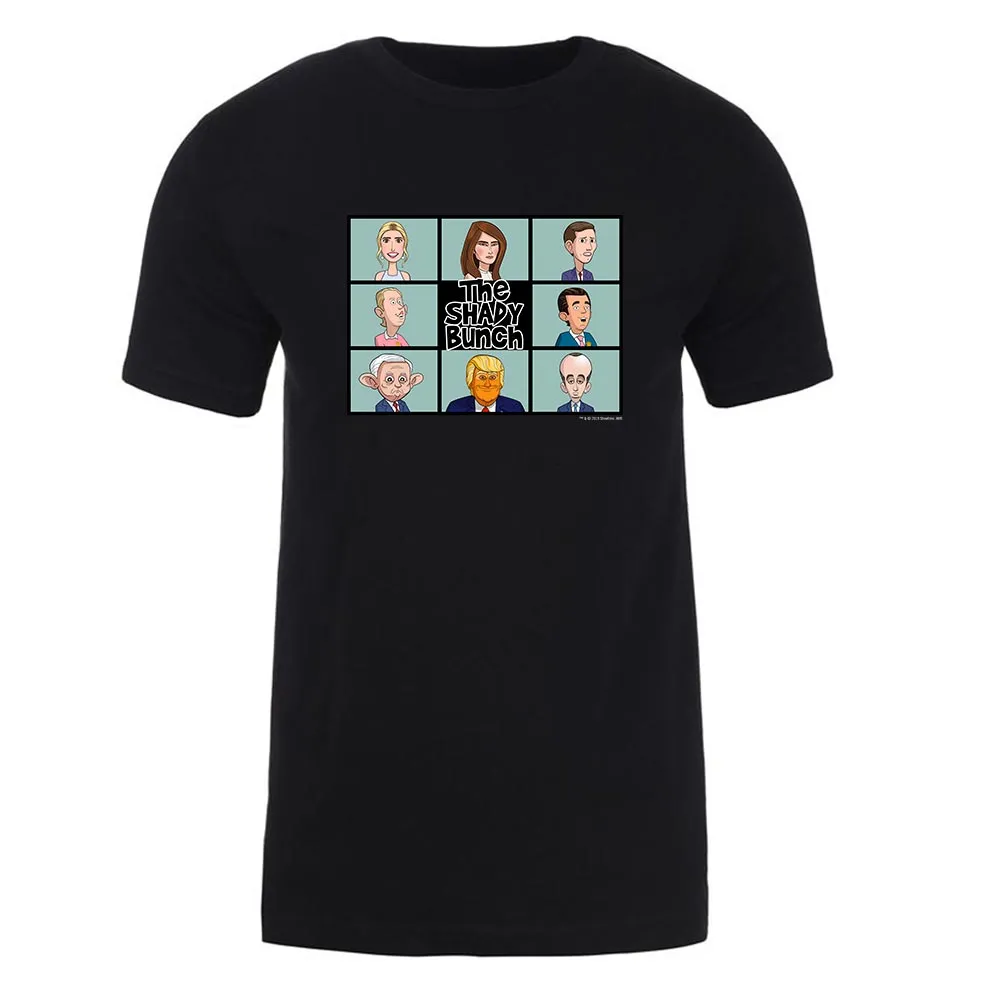 Our Cartoon President Shady Bunch Adult Short Sleeve T-Shirt sold by MTV product image thumbnail 5