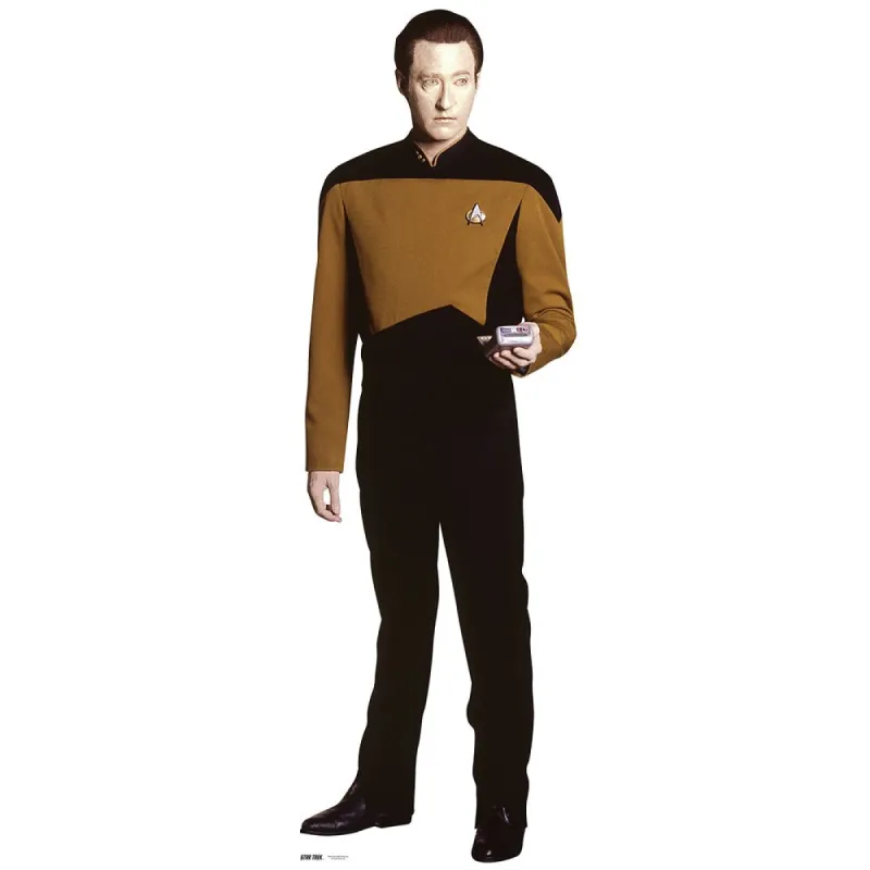 Star Trek: The Next Generation Data Cardboard Cutout Standee sold by MTV