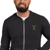 Yellowstone Logo Embroidered Zip Hoodie sold by MTV
