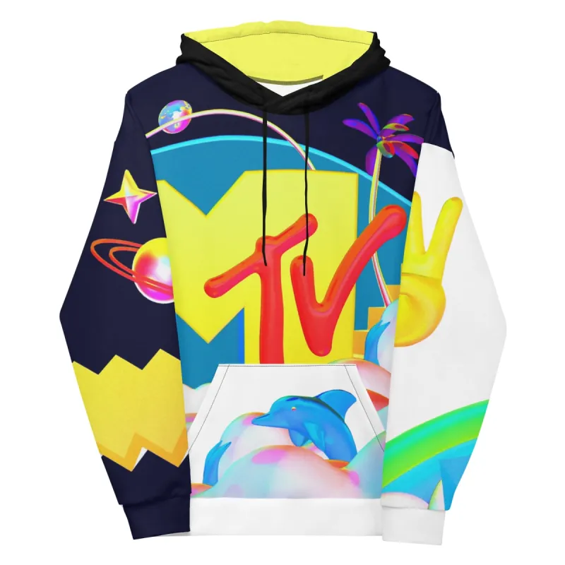MTV x Shira Inbar Hooded Sweatshirt sold by MTV