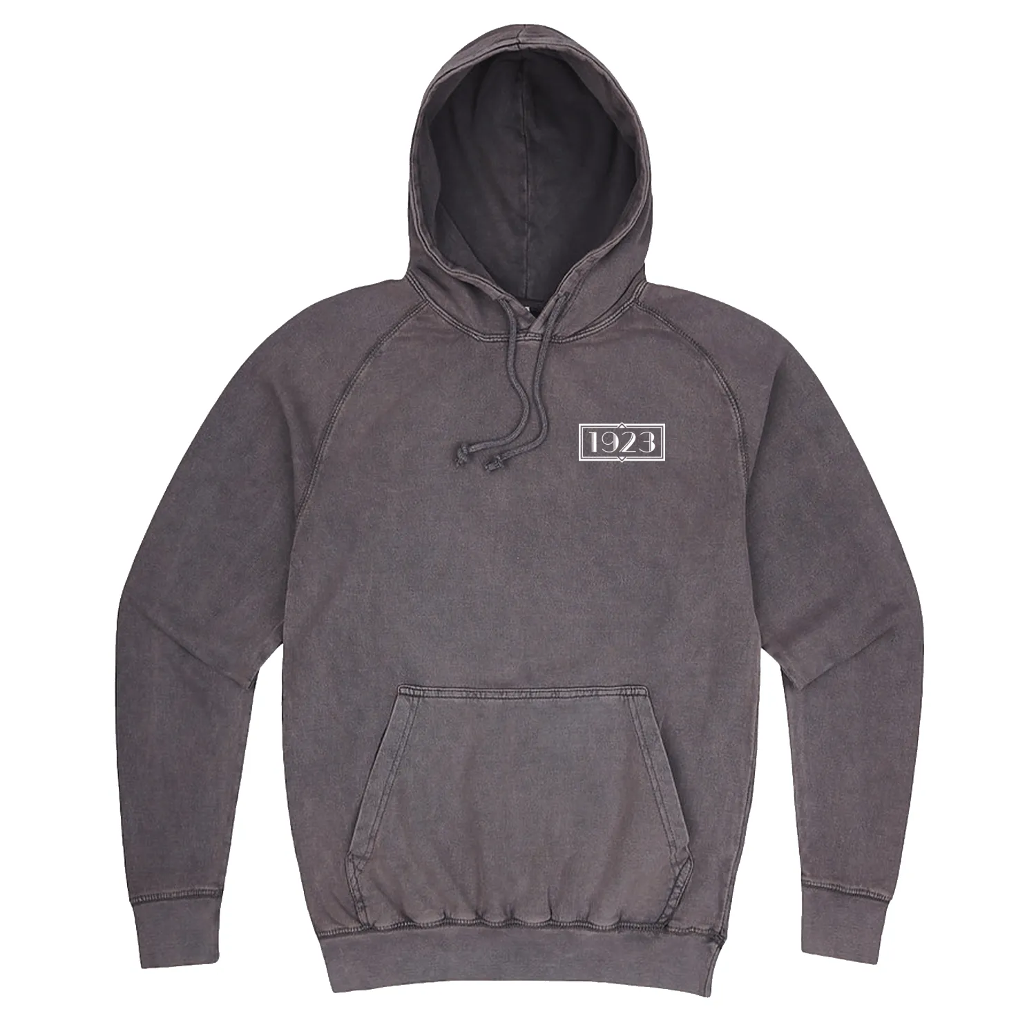 Yellowstone 1923 Logo Left Chest Distressed Hooded Sweatshirt sold by MTV product image thumbnail 3