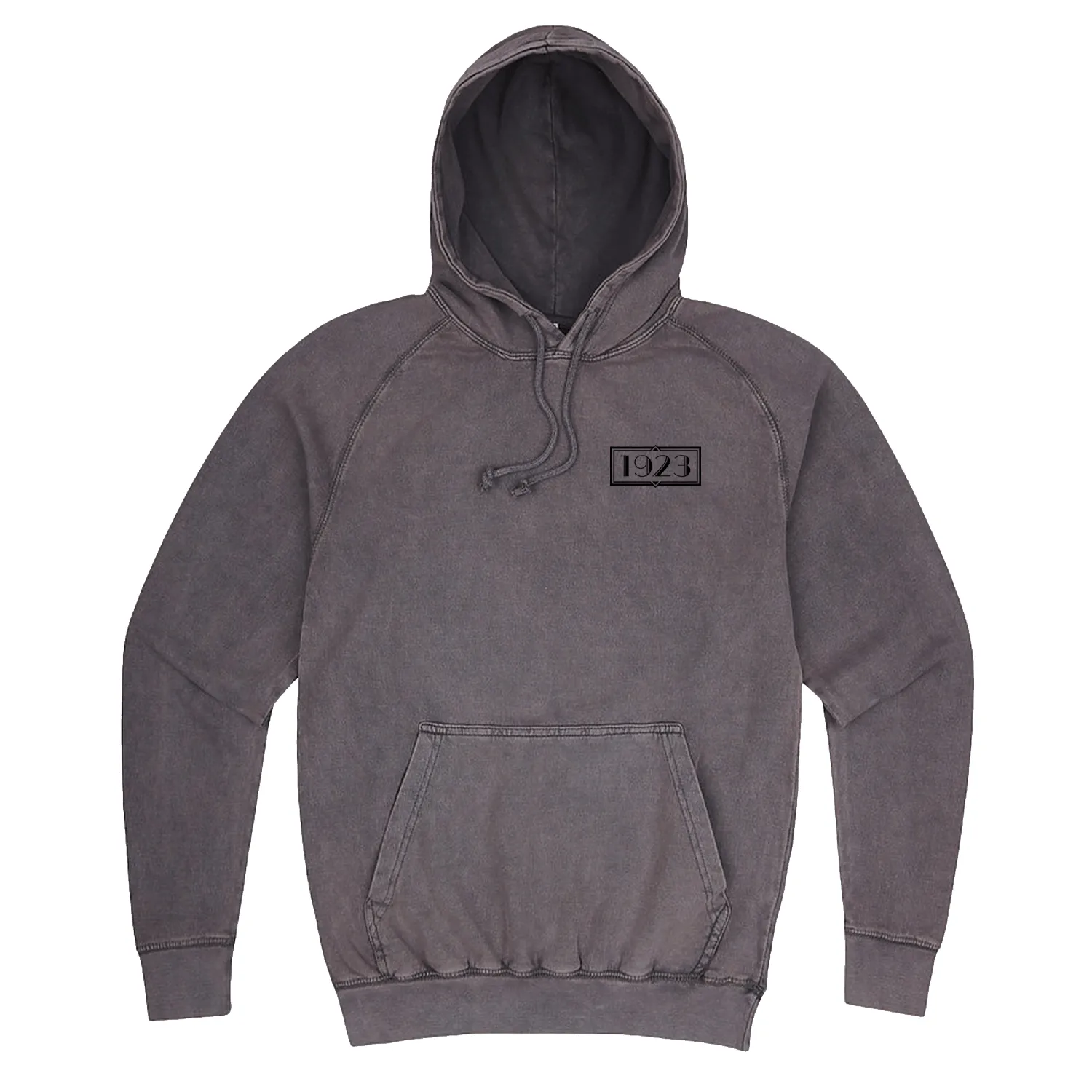 Yellowstone 1923 Logo Left Chest Distressed Hooded Sweatshirt sold by MTV product image thumbnail 2