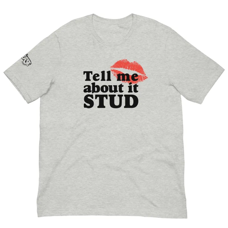 Grease Tell Me About It Stud Adult Short Sleeve T-Shirt sold by MTV