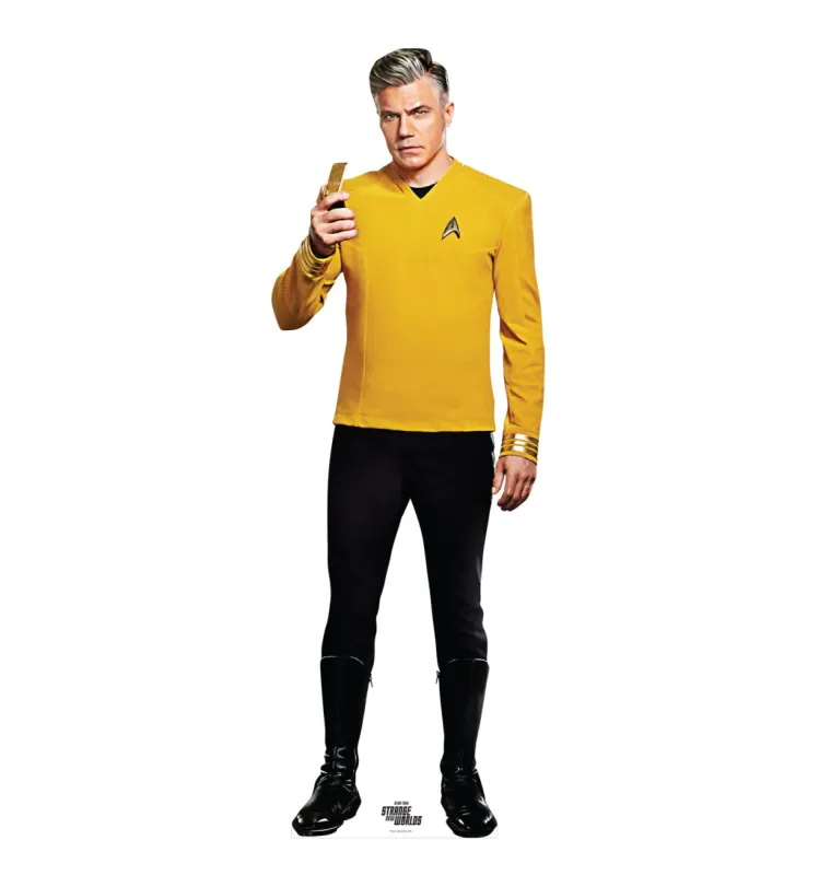 Star Trek: Strange New Worlds Pike Cardboard Cutout Standee sold by MTV