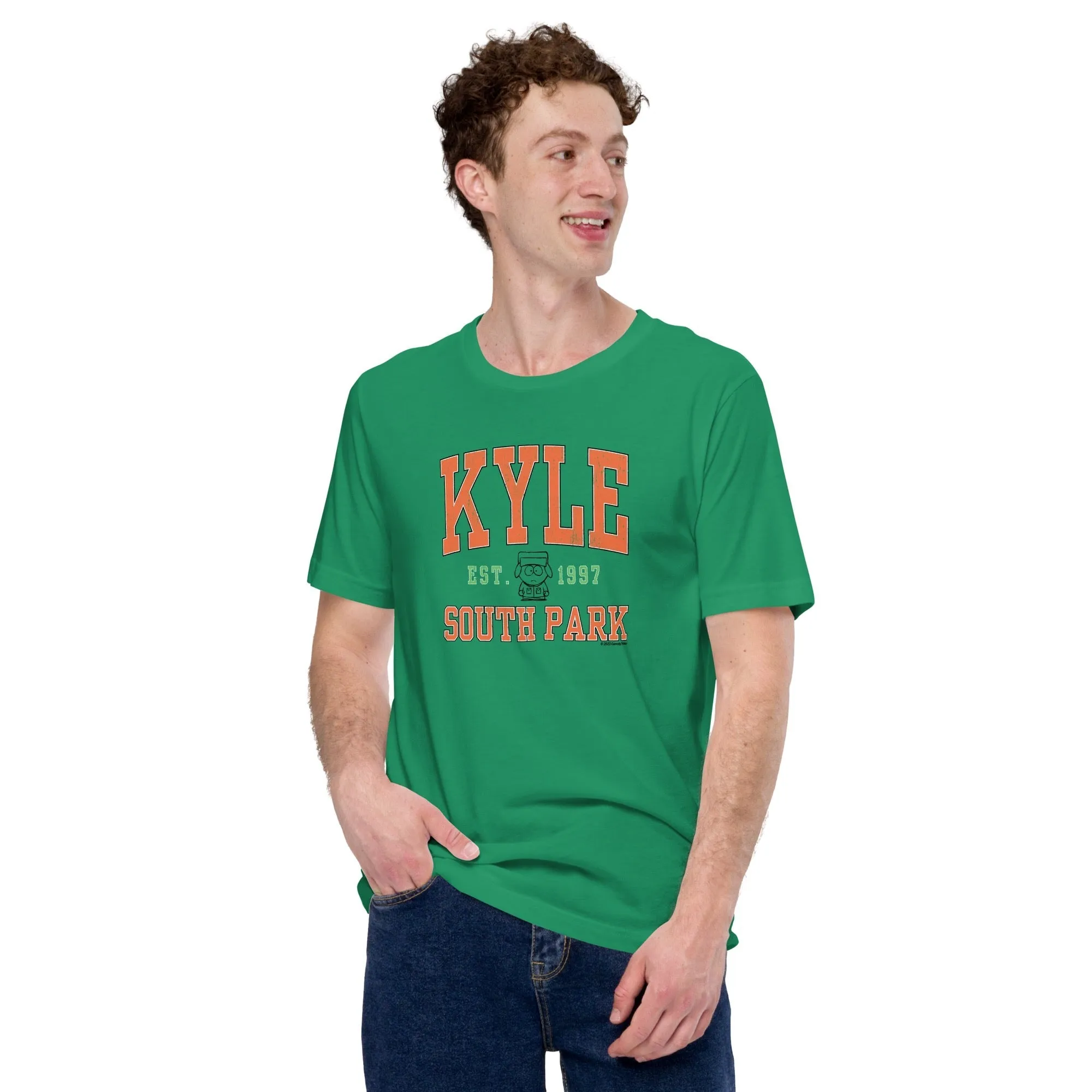 South Park Kyle Collegiate T-Shirt sold by MTV product image thumbnail 3