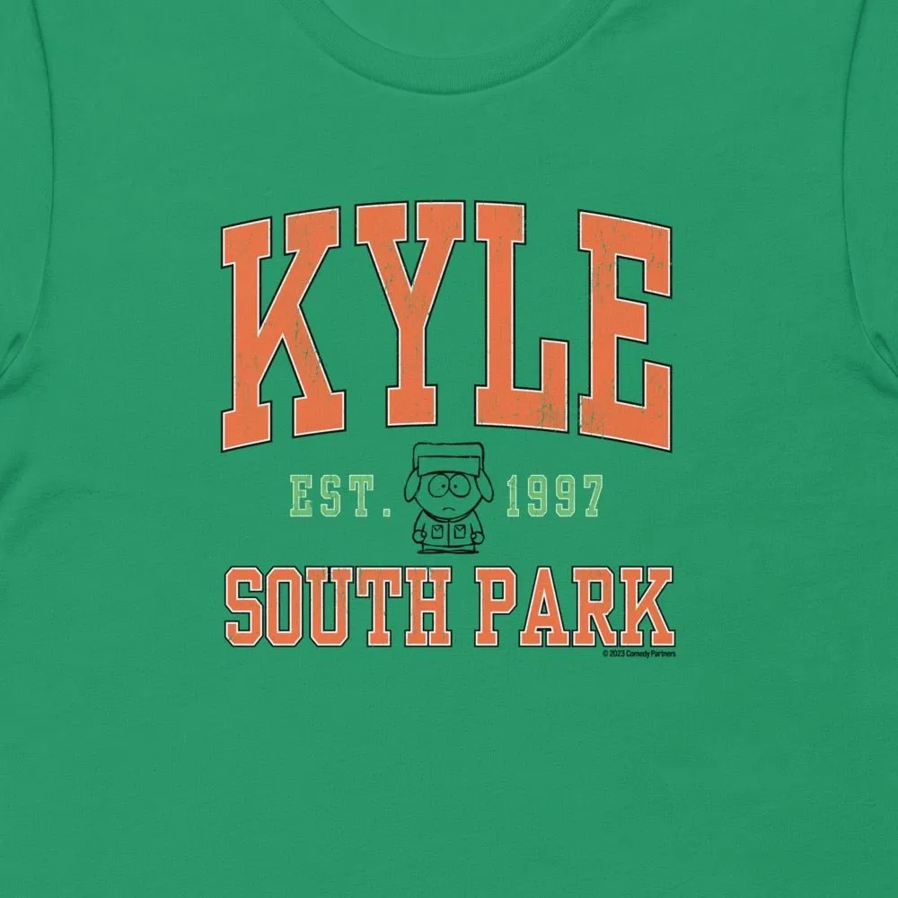 South Park Kyle Collegiate T-Shirt sold by MTV product image thumbnail 2