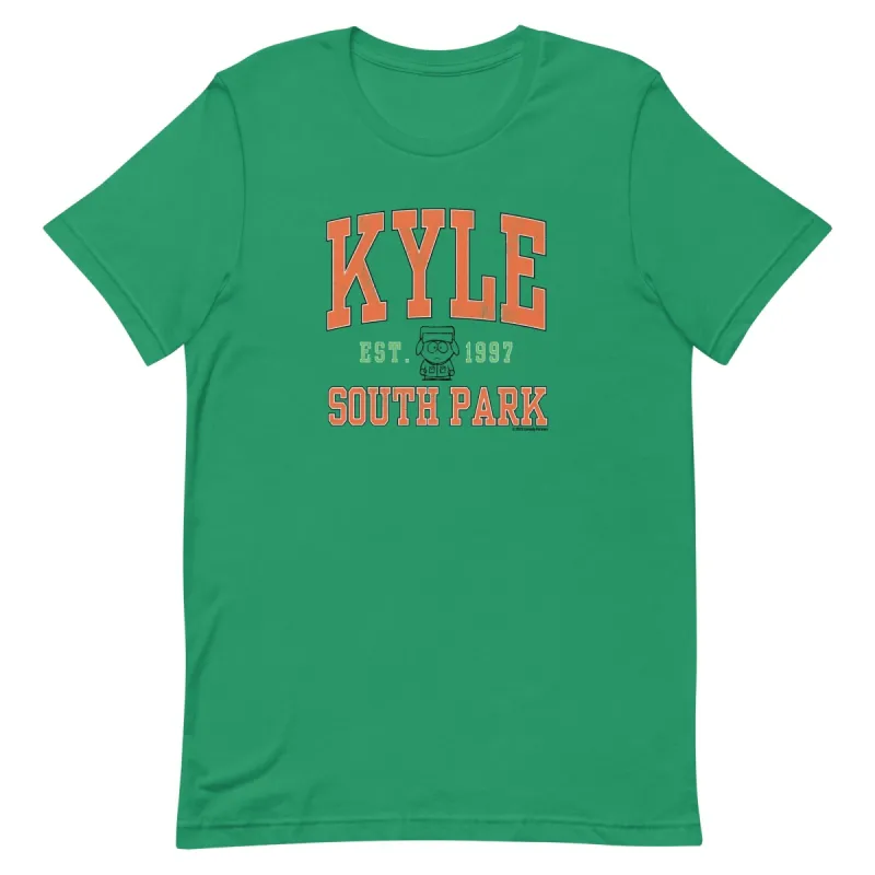 South Park Kyle Collegiate T-Shirt sold by MTV