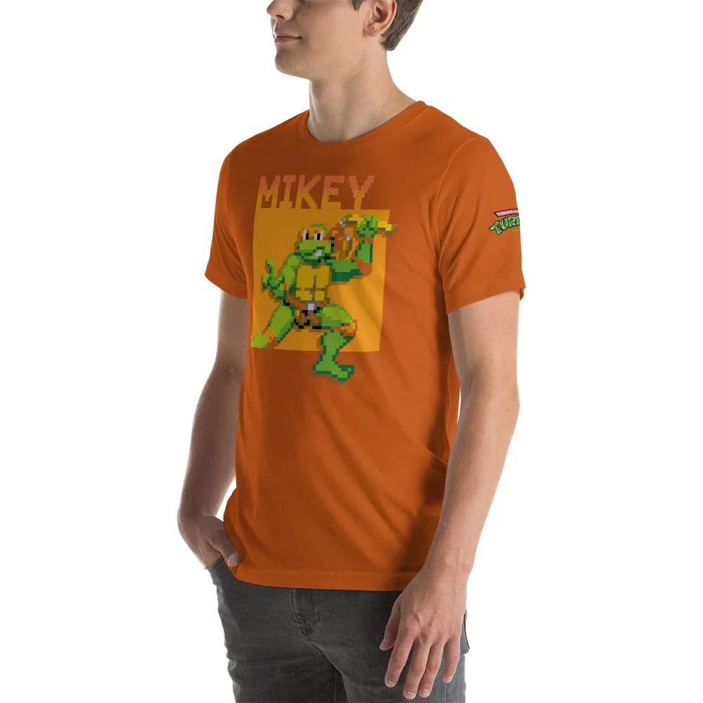 Teenage Mutant Ninja Turtles Mikey Arcade Ninja Adult Short Sleeve T-Shirt sold by MTV product image thumbnail 4