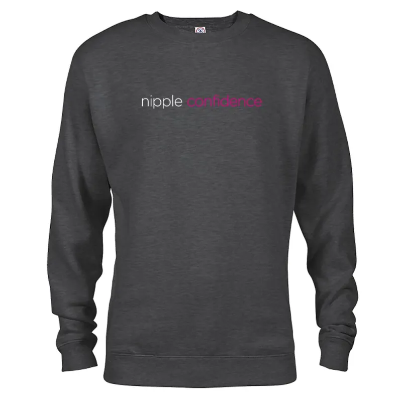 The L Word Nipple Confidence Fleece Crewneck Sweatshirt sold by MTV