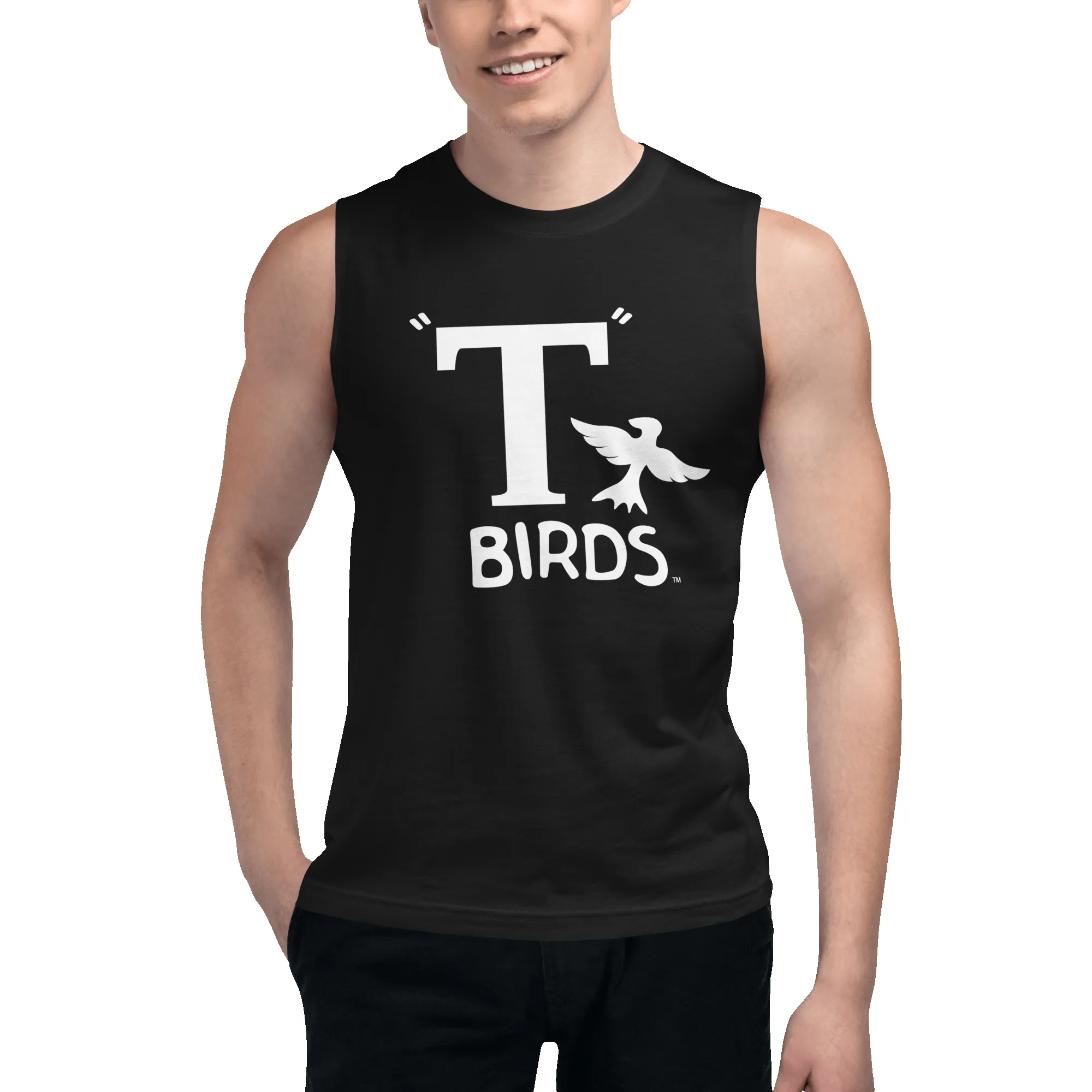 Grease T-Birds Unisex Muscle Tank Top sold by MTV product image thumbnail 4