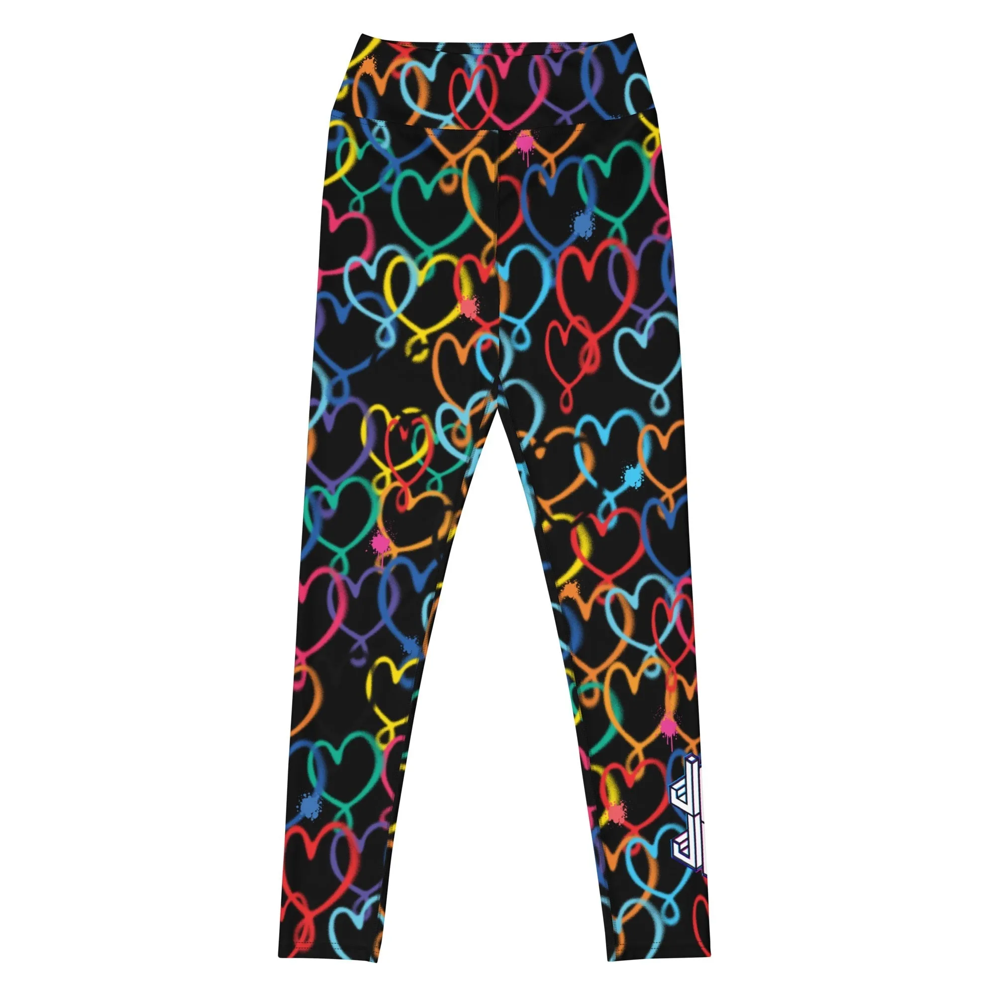 JoJo Siwa Hearts High-Waisted Leggings sold by MTV