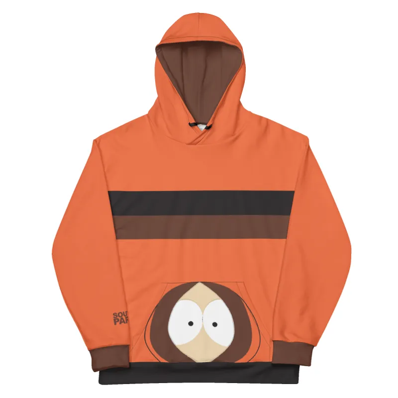 South Park Kenny Color Block Unisex Hooded Sweatshirt sold by MTV