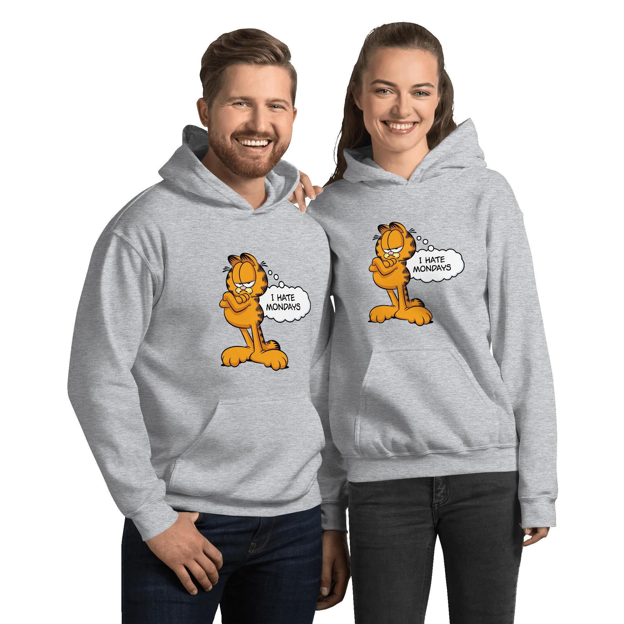 Garfield I Hate Mondays Hooded Sweatshirt sold by MTV product image thumbnail 5