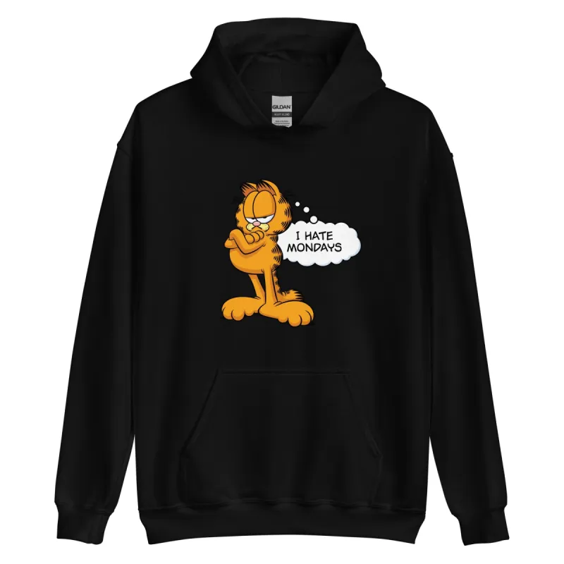 Garfield I Hate Mondays Hooded Sweatshirt sold by MTV