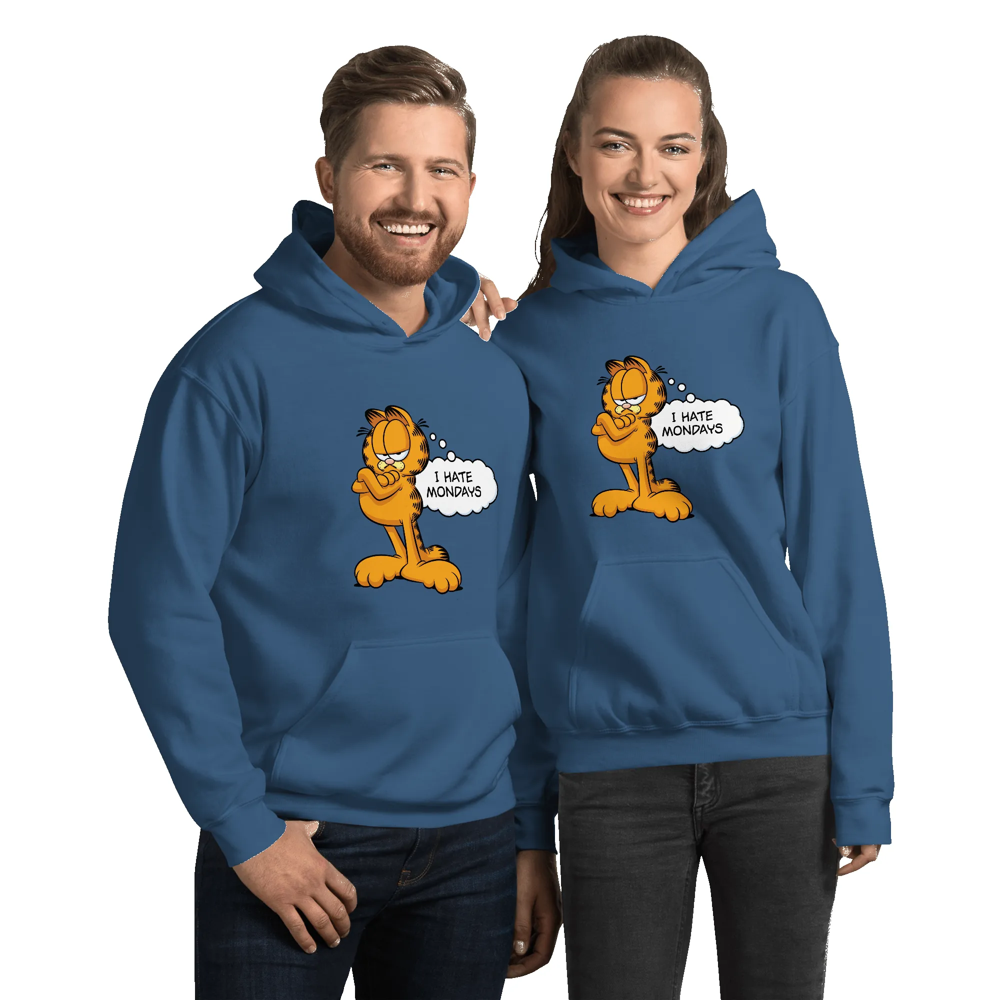 Garfield I Hate Mondays Hooded Sweatshirt sold by MTV product image thumbnail 3