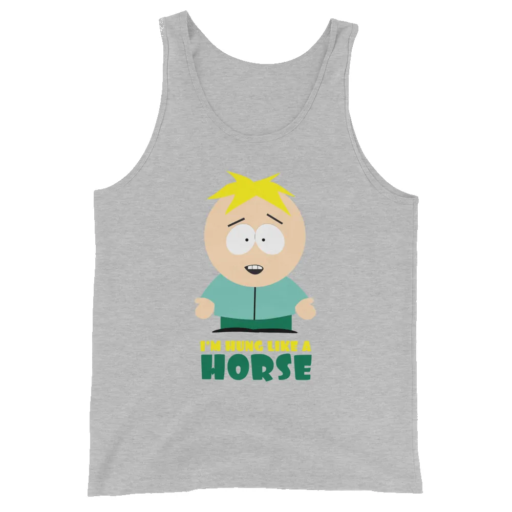 South Park Butters Hung Like a Horse Adult Tank Top sold by MTV product image thumbnail 4