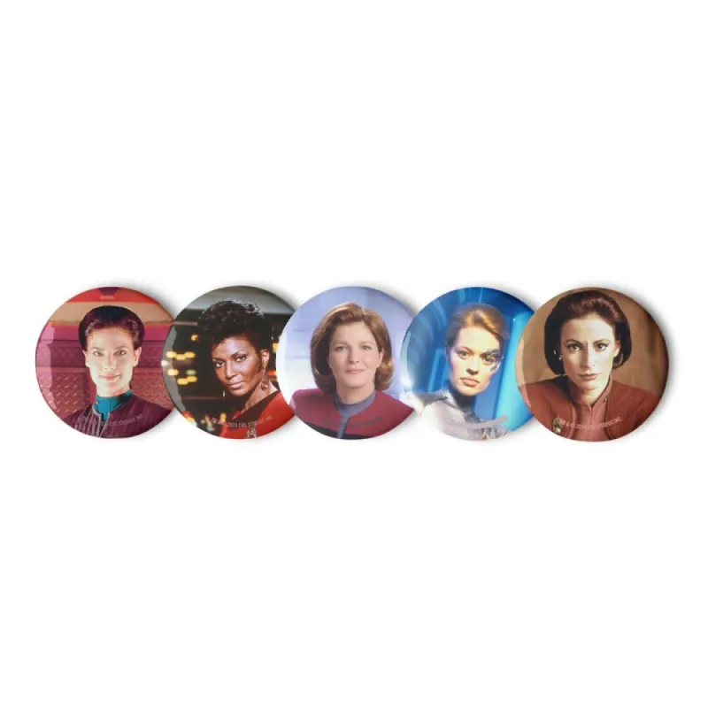 Star Trek Women Of Star Trek Pin Set sold by MTV