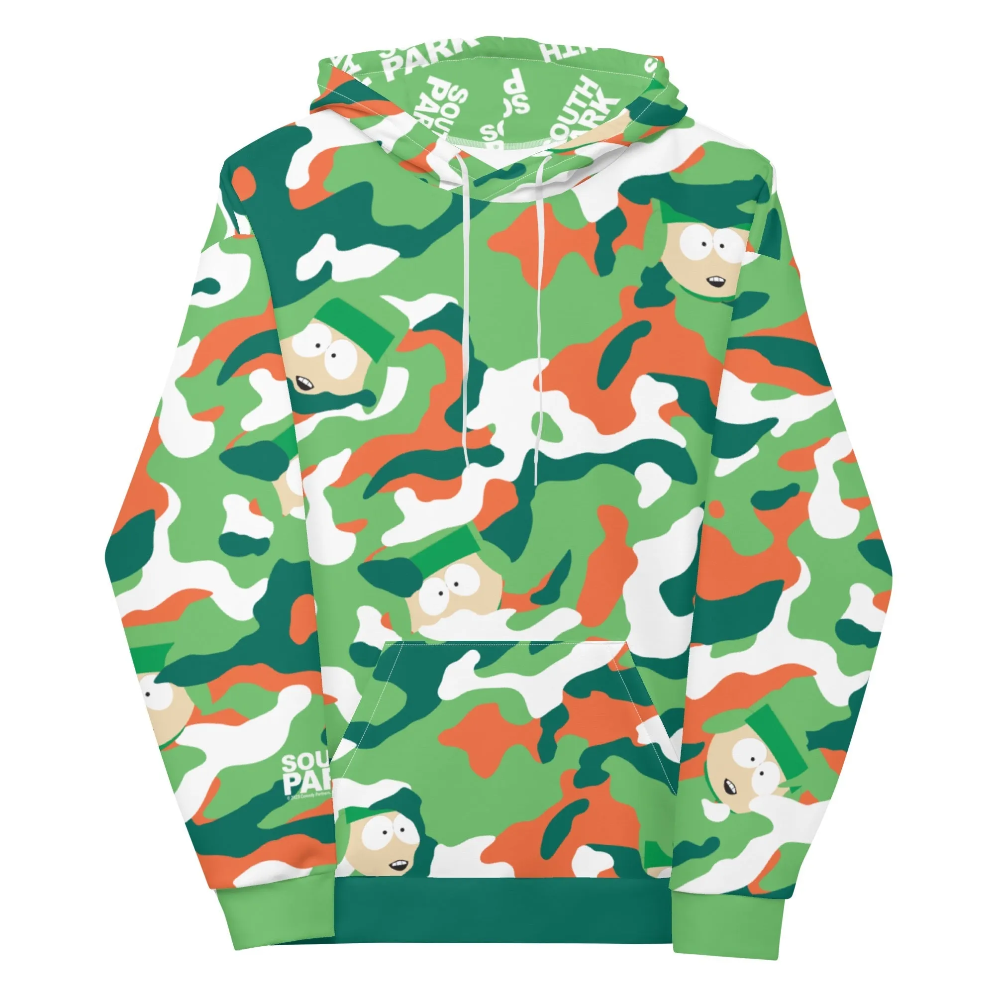South Park Kyle Camo Unisex Hooded Sweatshirt sold by MTV