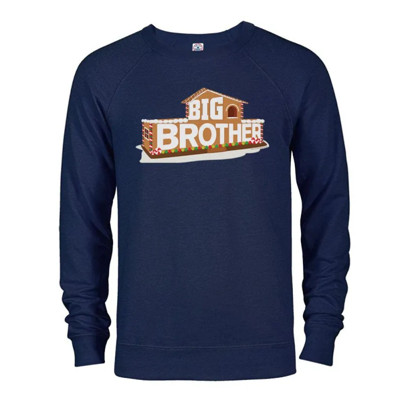 Big Brother Gingerbread House Logo Fleece Crewneck Sweatshirt sold by MTV