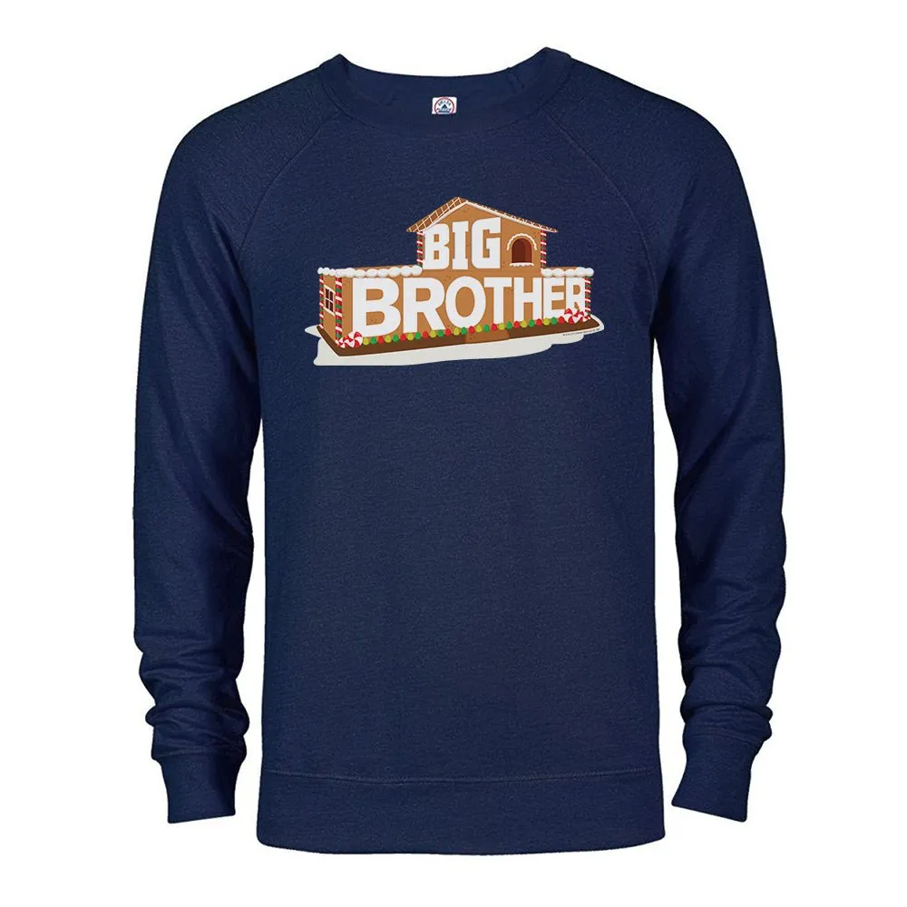 Big Brother Gingerbread House Logo Fleece Crewneck Sweatshirt sold by MTV