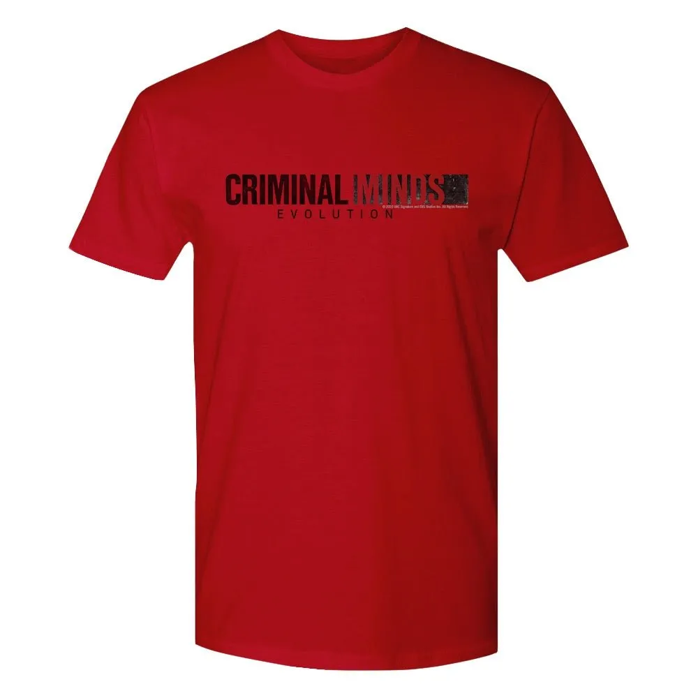 Criminal Minds Evolution Logo Adult Short Sleeve T-Shirt sold by MTV product image thumbnail 4