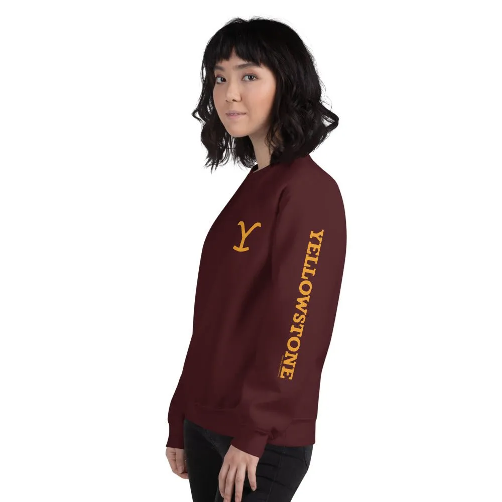 Yellowstone Dutton Ranch Fleece Crewneck Sweatshirt sold by MTV product image thumbnail 3