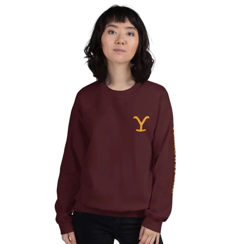Yellowstone Dutton Ranch Fleece Crewneck Sweatshirt sold by MTV product image thumbnail 2