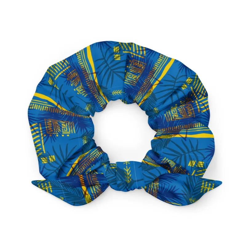 Survivor Tribal Lines Blue Scrunchie sold by MTV