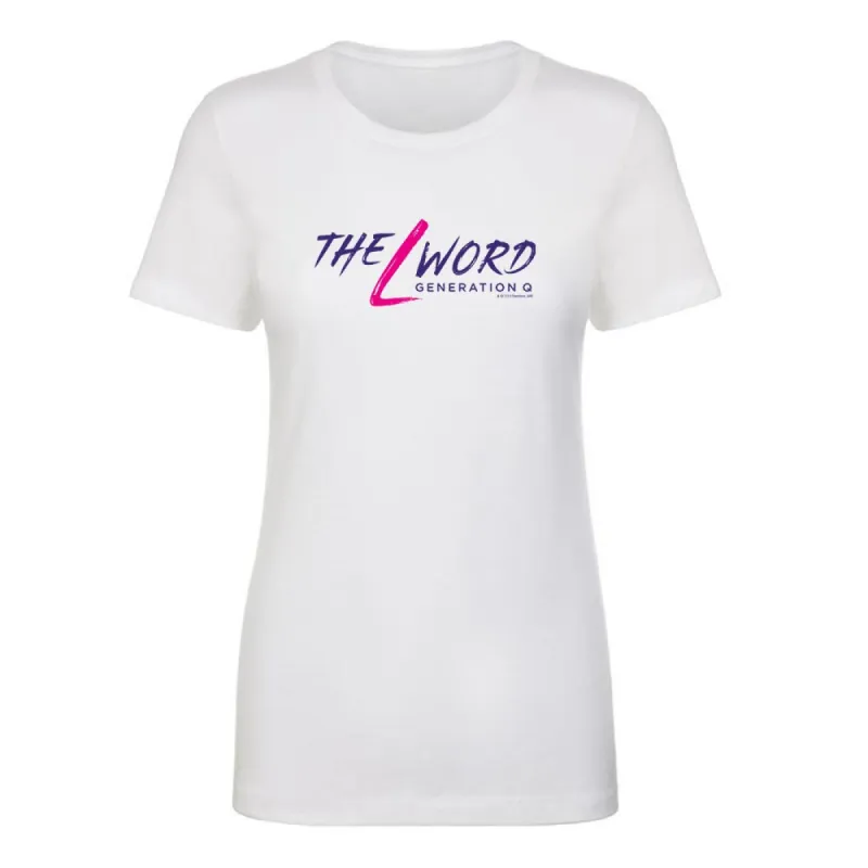 The L Word: Generation Q Logo Women's Short Sleeve T-Shirt sold by MTV