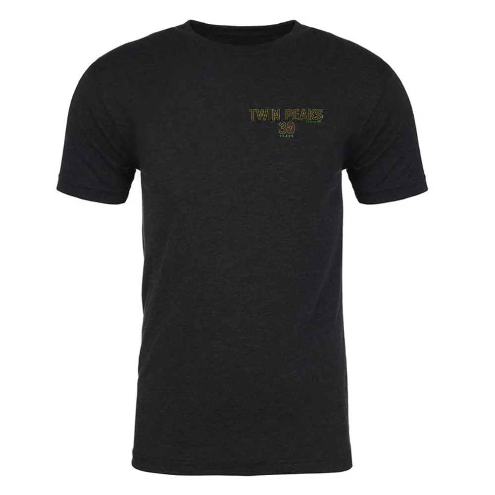 Twin Peaks 30th Anniversary Logo Men's Tri-Blend T-Shirt sold by MTV