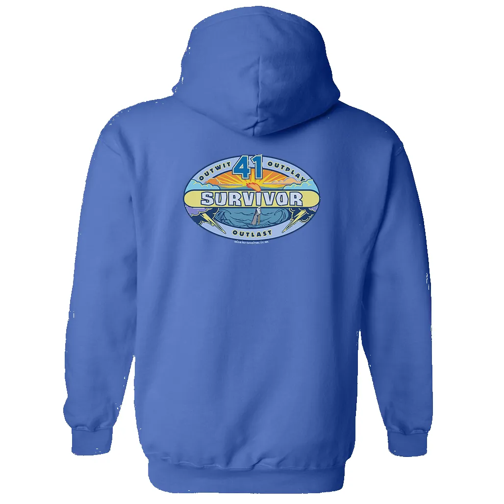 Survivor Goat On Astroturf Quote Hooded Sweatshirt sold by MTV product image thumbnail 5