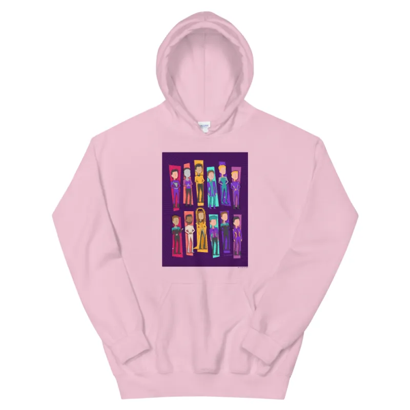Star Trek Artist Spotlight: Rob DeHart Ambassadors of Queer Hooded Sweatshirt sold by MTV