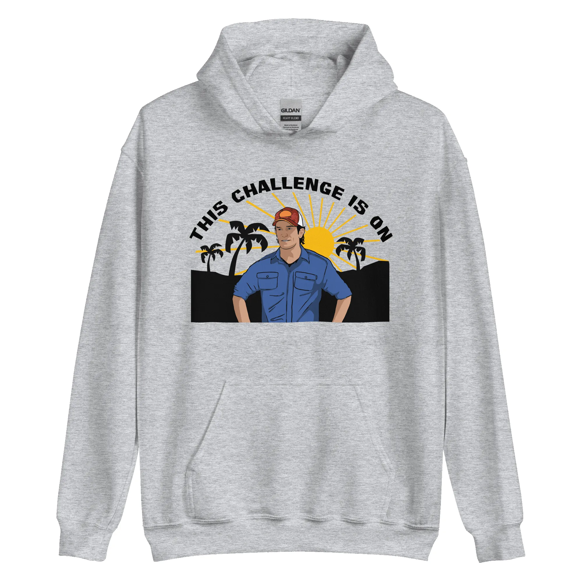 Survivor This Challenge Is On Hooded Sweatshirt sold by MTV product image thumbnail 4