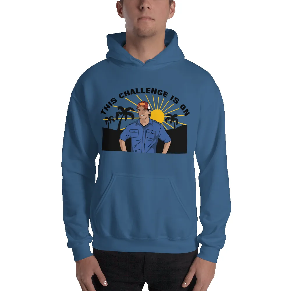 Survivor This Challenge Is On Hooded Sweatshirt sold by MTV product image thumbnail 2