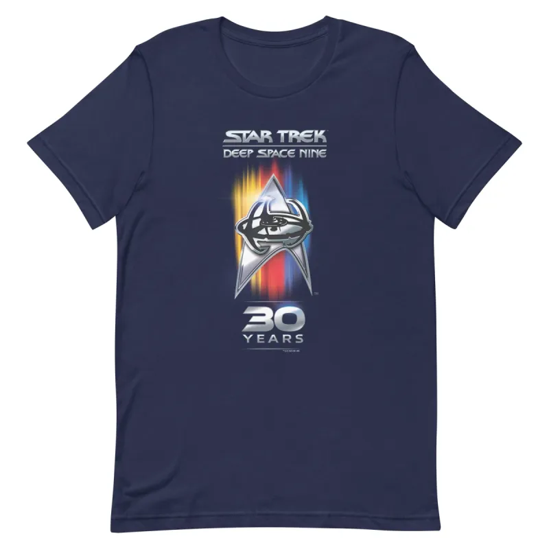 Star Trek: Deep Space Nine 30th Anniversary Adult Short Sleeve T-Shirt sold by MTV