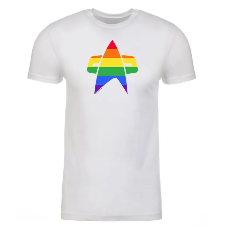 Star Trek: Voyager Pride Delta Adult Short Sleeve T-Shirt sold by MTV