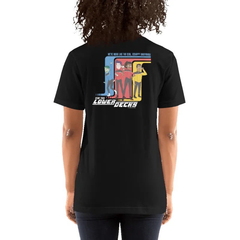 Star Trek: Lower Decks Cool Scrappy Underdogs Unisex Premium T-Shirt sold by MTV