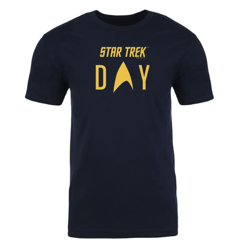 Star Trek Day Logo Adult Short Sleeve T-Shirt sold by MTV